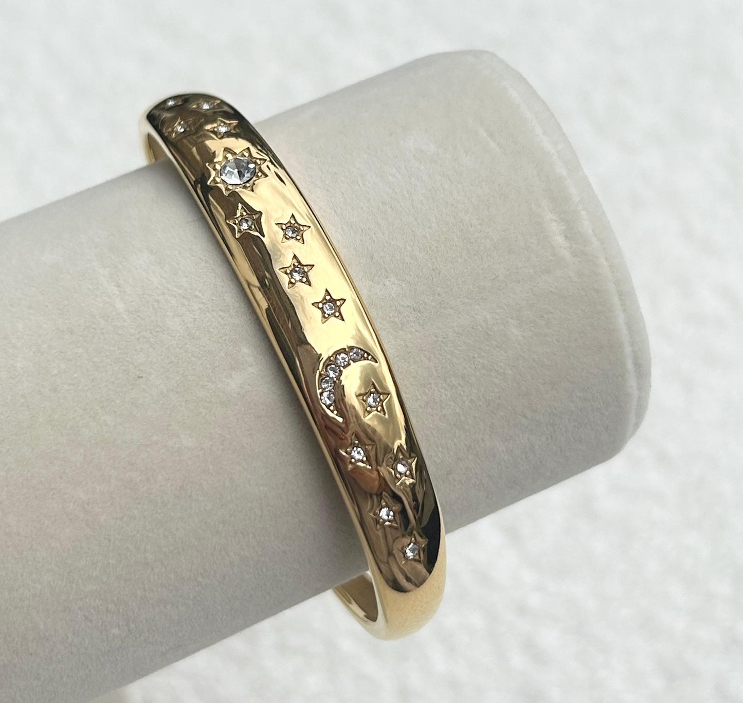 Gold Celestial Bangle