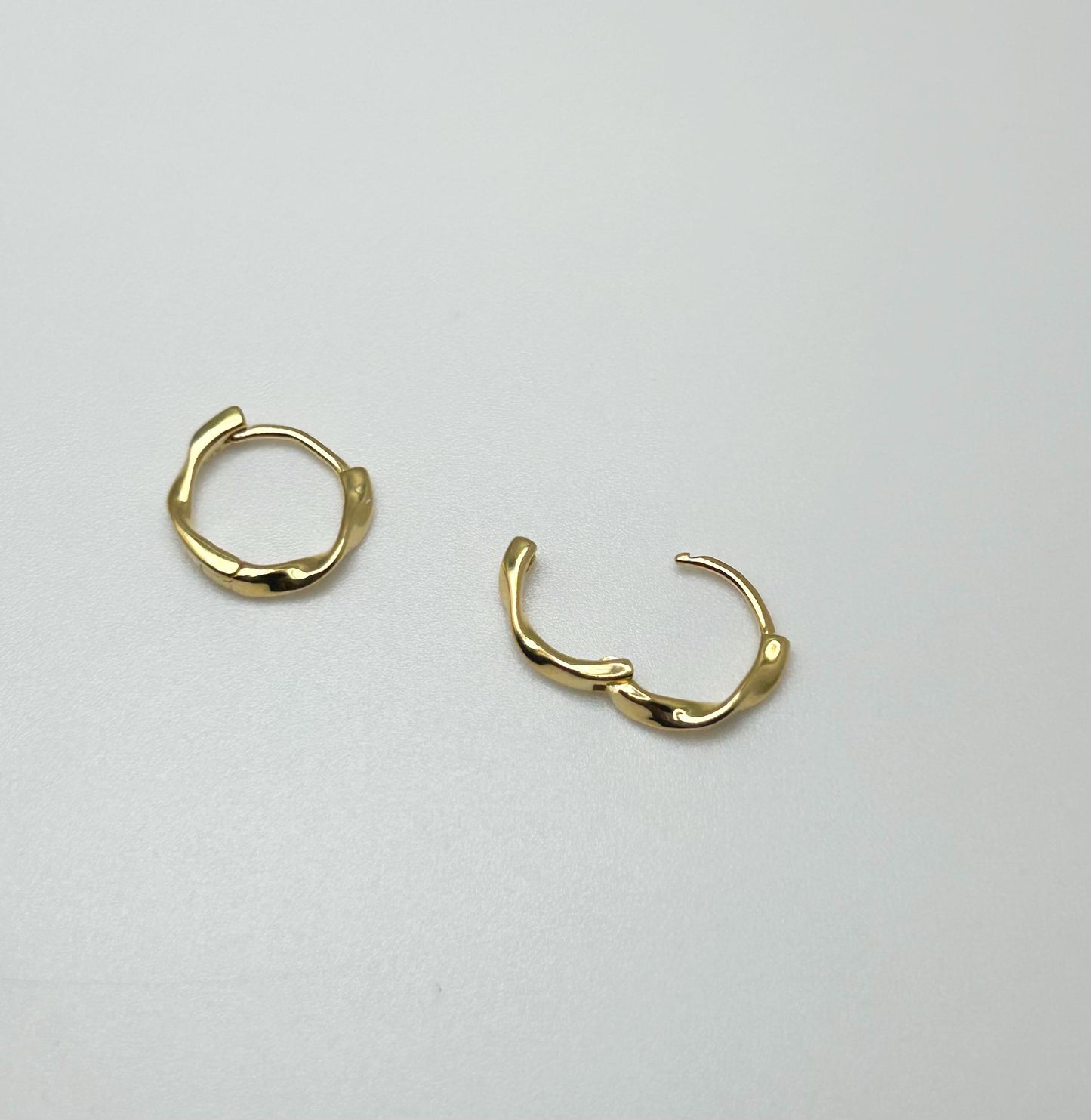 Sterling Silver Hoops - By Night Jewellery