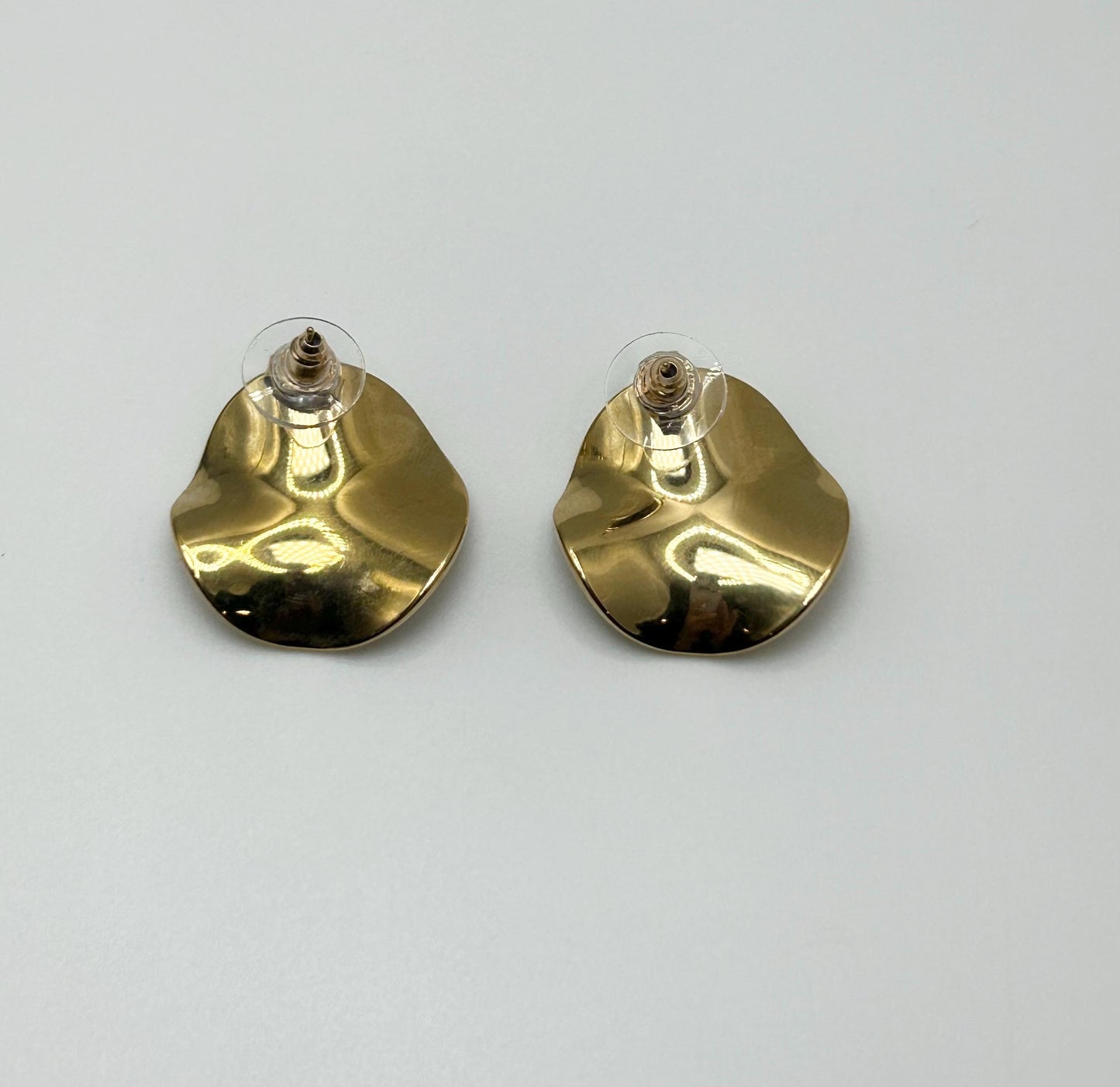 Melted Effect Earrings - By Night Jewellery