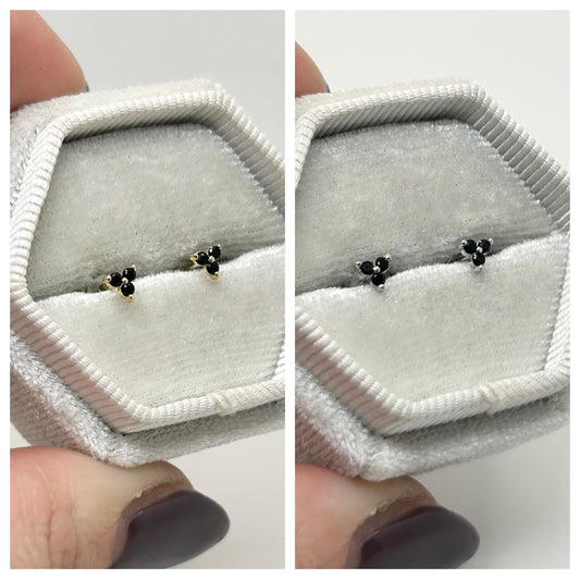 Black Diamond Studs